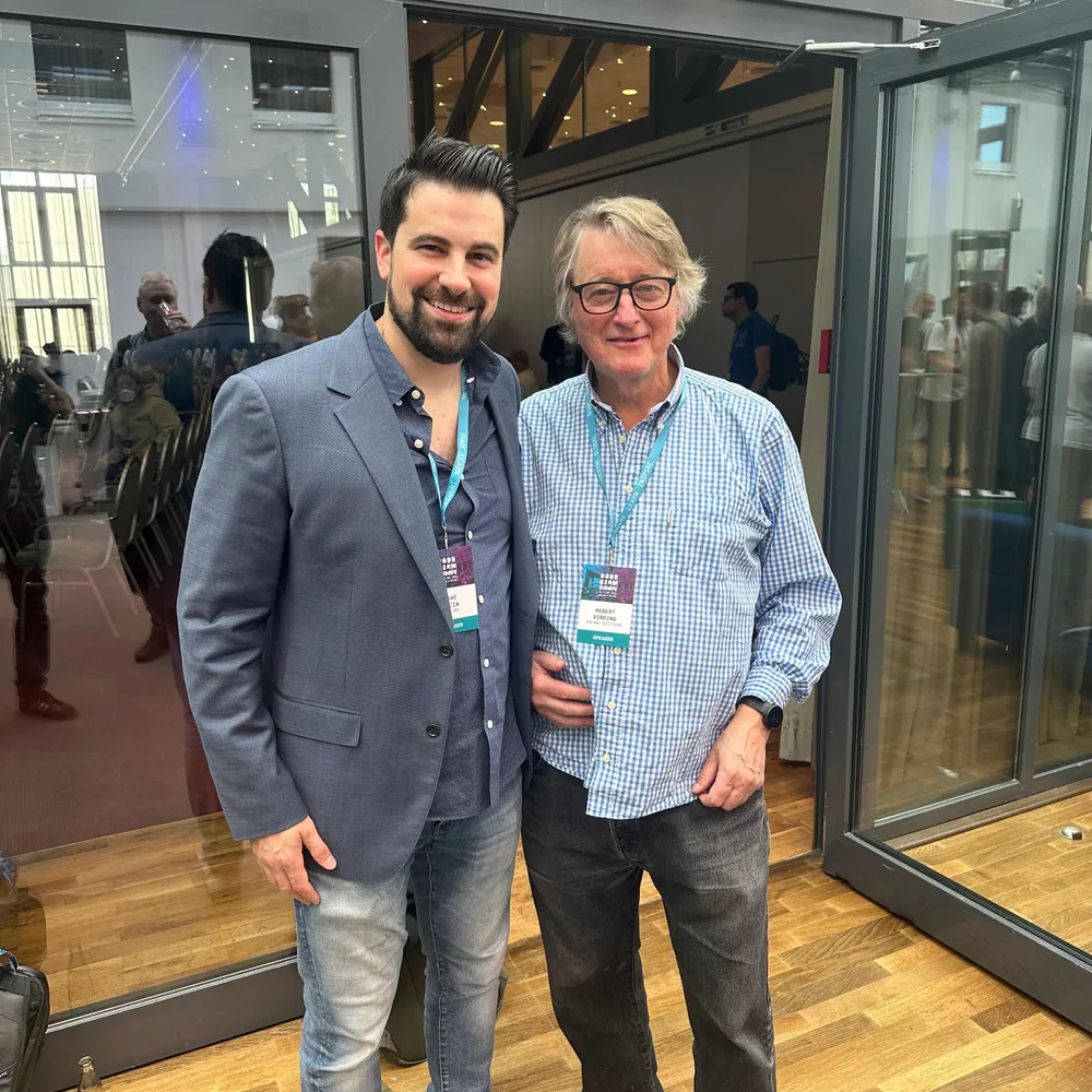 Dave Lucia and Robert Virding at Code BEAM Europe 2024
